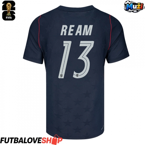 Dres Spojené štáty Tim Ream #13 Preč MS 2026 Krátky Rukáv